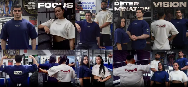 Campaña fotográfica para una marca de ropa deportiva